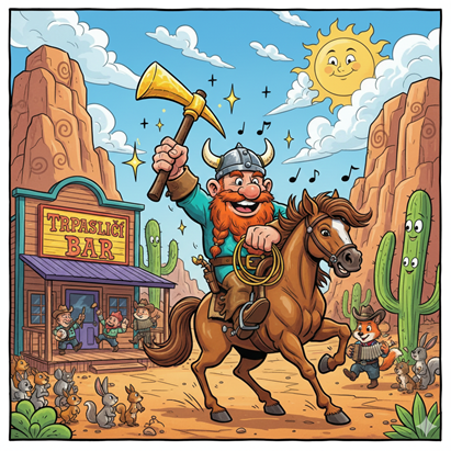 Trpaslíci na Divokém západě