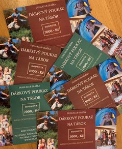 DÁRKOVÝ POUKAZ na tábor 2026
