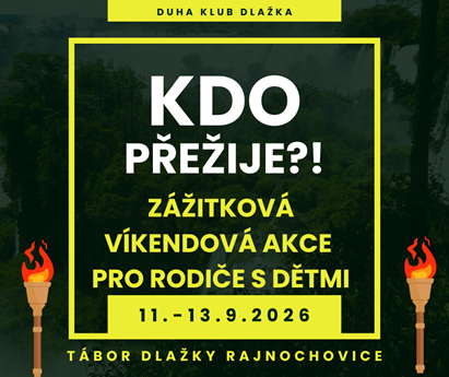 Kdo přežije? Zážitkový víkend pro rodiče s dětmi!